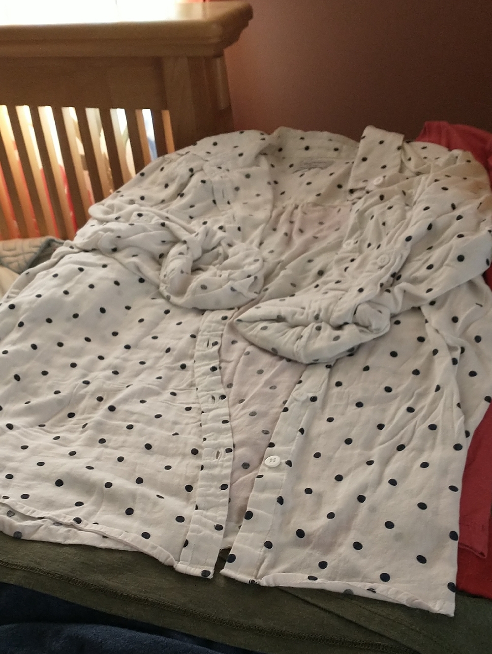 Polka Dot Blouse